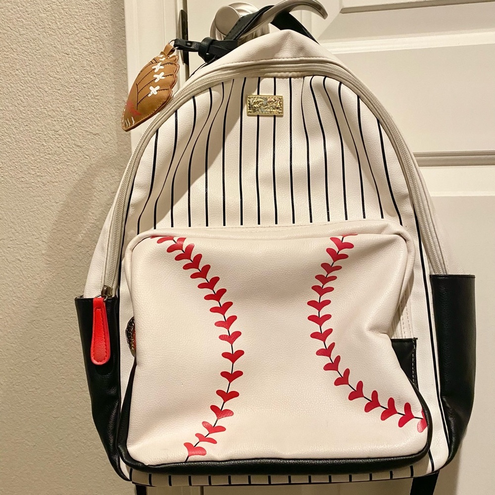 Betsey Johnson Baseball Backpack
